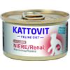Kattovit Gatto PatÃ¨ Renal Agnello lattina 85 gr