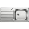 Blanco 524255 | Lavello da cucina in acciaio inossidabile DINAS XL 6 S | Colore : acciaio inossidabile