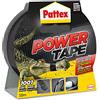 Henkel Pattex Power Tape, Nastro Telato Americano, Nastro Isolante Extra Forte per Carichi Pesanti, Per Tutti i Materiali, Impermeabile, Universale, Per Riparazioni, Fissaggio, Imballaggio, Nero, 48mmx10m