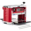 ZELCAN 2000W Pialla Filo Spessore per Legno da 33 cm Pialla Elettrica 15A con Doppia Lama e 20000 Tagli al Minuto Pialla a Spessore con Entrata Uscita Esteso e Scarico Polvere per Lavorazione di Legno