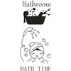 RELKLYU 2 Set Di Adesivi Per Il Bagno, Adesivi Creativi E Divertenti, Adesivi Per La Decorazione Del Bagno, Adesivi A Parete Semplici E Versatili, Accessori Per La Casa.