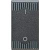 ZONAPRO Interruttore Bipolare Noir AVE 45310