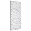 MuchoWow© Decorazioni Casa 100x200 cm Pannelli Acustici Fonoassorbenti Parete Pannello Fonoassorbente Decorativo Insonorizzanti Per Pareti Isolante Acustico Blu - Triangolo - Motivo