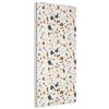 MuchoWow© Decorazioni Casa 100x200 cm Pannelli Acustici Fonoassorbenti Parete Pannello Fonoassorbente Decorativo Insonorizzanti Per Pareti Isolante Acustico Terrazzo - Motivo - Bianco - Terra