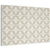 MuchoWow© Pannello Decorativo Parete Pannelli Fonoassorbenti Acustici 120x80 cm Insonorizzanti Decorazioni Casa Isolamento Acustico Fonoassorbente Quadri Fonoisolanti Modello - Classico - Beige