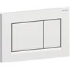 Geberit Placca di Comando Sigma 20 Square Cromo Con Anello Design Cromo Lucido Per Cassetta Geberit - 115.883.JQ.1