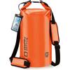 OSAH DRYPAK Dry Bag Borsa Impermeabile Mare 5L/10L/20L/30L/40L Sacca Impermeabile con Spallacci e Custodia Impermeabile per Telefono per Sport Acquatici, Kayak, Pesca, Campeggio