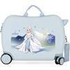 Disney Frozen Valigia per Bambini Rigida in ABS con Chiusura a Combinazione Laterale, 4 Ruote - Bagaglio a Mano | Joumma Bag