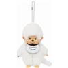 Sekiguchi Portachiavi mascotte Monchichi Colors colori bianco Sekiguchi GIAPPONE