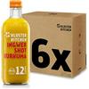 Kloster Kitchen Organic Ginger Shot Turmeric 12SHOTS 6x 360 ml con veri pezzi di zenzero, vegan senza additivi e con dolcezza naturale (incl. cauzione di 1,50 €)