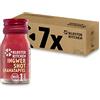 Kloster Kitchen Ginger Shot Melograno 1Shot - Confezione da 7 bottigliette di melograno organico di 30 ml, 7 shot con pezzi di zenzero vero e proprio in bottigliette di vetro, vegano
