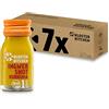 Kloster Kitchen Organic Ginger Shot Turmeric 1SHOT 7x 30 ml con veri pezzi di zenzero I Ginger shot con curcuma vegana nella bottiglia To Go I dolce e piccante senza additivi e con dolcezza naturale