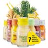 Kloster Kitchen biologico zenzero Shot Mix 7 pezzi 1Shot 7x 30 ml con pezzi di zenzero I vegan I 1 shot per bottiglia di vetro I dolce e piccante senza additivi e dolcificanti naturali