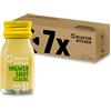 Kloster Kitchen Bio Ginger Shot Classico 1SHOT 7 x 30 ml con autentici pezzi di zenzero | Shot di zenzero vegano in bottiglia di vetro da portar via