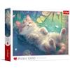 Trefl - Puzzle 1000 pezzi, Relax perfetto, gatto adorabile