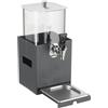 Pinti inox Distributore di Succhi e Bevande per Buffet - Vasca Singola Capacità lt 5 - Salvia, Carbone, Burro o Caffè