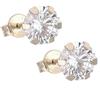 Gioielleria Bucci ORECCHINI PUNTO LUCE IN ORO BIANCO 18 KT CON ZIRCONI BIANCHI TAGLIO BRILLANTE