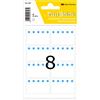 TopStick Etichette per congelatore, 8 etichette per foglio A4, 5 fogli, 40 x 26 mm, 40 etichette, etichette autoadesive per alimenti, etichette adesive vuote per ufficio cucina casa, bianco