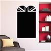 Ambiance Sticker Ardesia - Adesivo da parete con cancellazione, motivo: porta, altezza 140 x larghezza 80 cm
