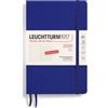 LEUCHTTURM1917 Paperback B6+ - Agenda settimanale 12 mesi, 80 g, a righe, inchiostro