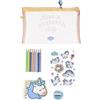 Mr. Wonderful Pencil case with extras - Have a wonderful day