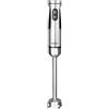 GASTROBACK Frullatore a immersione in acciaio inox, 1500 W, asta per purea con 2 accessori per miscelare, pestello, frusta, 20 livelli e turbo con rivestimento in titanio a 4 coltelli, lavabile in