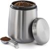 Xavax 00111223 - Scatola da Tè/Caffè, Acciaio Inossidabile, Argento