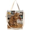 HALLROCK Borsa Tote in Tela Personalizzata con 2 Foto Cerniera e Tracolla