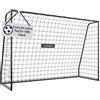 HUDORA Porta da calcio TecTo - Porta da esterno con sistema a clic per un montaggio rapido - con fissaggio extra della rete - migliore protezione antiruggine - ideale per allenamento/gioco giardin