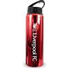 Hy-PRO - Borraccia UV in Alluminio con Licenza Ufficiale F.C, 750 ml, Cannuccia Pieghevole Integrata, Finitura neocromatica, a Prova di perdite, Leggera