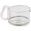 Fackelmann 2002350 - Caraffa per caffettiera Philips Comfort Bianca, caffettiera Philips, 12 Tazze, plastica, Vetro