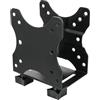 VoltShine Supporto per CPU Mini PC, avvitabile su Desktop/Monitor, con/Senza Supporto, Ideale per ottimizzare Lo Spazio e l'organizzazione in Ambienti di Lavoro.