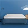 Farmarelax - Materasso singolo 90x190, Altezza 16 cm, Waterfoam, Made in Italy, Ortopedico, Indeformabile, Anallergico, Antibatterico, Antiacaro e Traspirante, Modello: Ecoroyal