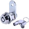 FJM Security mei-2400al-ka tubolare Cam Lock con 1 - 1/20,3 cm cilindro e finitura cromata, chiave, MEI-2400AS-KA