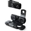 ARTAGO K202 Supporto di Trasporto per Bloccadisco ARTAGO 32 | Tubi da 18 a 25 mm o Vite della Moto | Acciaio Nero con Silentblock Antivibrazione | Accessorio Moto