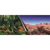 Ebi Europet 241-109076 - Cornice portafoto Bernina, 60 x 30 cm, Motivo: Giungla e Dessert
