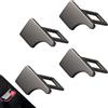 MEZOKUCEL Clip per Cinture di Sicurezza, Clip Universali per Cinture di Sicurezza per Veicoli, Berline, Supercar, SUV, Adatte per la Maggior Parte delle Parti Dell'auto (nero)