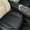 HOMOSTARRY 2 Pack Copertura Del Sedile Auto In Pelle Solo Inferiori, Universale Nero | Antiscivolo Coprisedili Anteriori In Pelle, Con Borsa Stoccaggio, Universali Per La Maggior Parte Delle Auto, Suv, Pick-Up