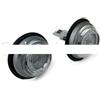 ELVEZIO ESPOSITO INTERNI E ACCESSORI PER Lucciole Laterali in Plastica Trasparente Compatibile con Fiat 500 e Fiat 600 Epoca