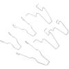 Akozon Clip a Molla di Fissaggio della Lampadina 6 PZ 5ZHSFULLKIT per H1/H3/H4/H7 Acciaio Faro Anabbagliante Faro Anabbagliante