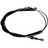 ELVEZIO ESPOSITO INTERNI E ACCESSORI PER Cavo Freno A Mano Compatibile con Fiat Modello 600 D dal 1964 E 600 E Epoca