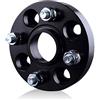 Fymlok Distanziali per Ruote,Distanziali Ruote Auto Distanziatori della ruota automobilistica 4x108 hubcentric 63.4mm Adattatore spacciatore in alluminio 15/20/25/30 mm Flangia Uso adatto per Ford Fiesta St