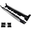 J&J Automotive | Pedane Laterale Sottoporta In Alluminio E Plastica ABS Per Sportage SL 2010-2015, 1 KIT, Materiale Di Montaggio Incluso