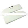 ELVEZIO ESPOSITO INTERNI E ACCESSORI PER Pantine Parasole Colore Avorio Compatibile con: Fiat 500 D, F, Giardiniera Base D, 600, 600 Multipla e Bianchina Trasformabile, Berlina Base D, Panoramica Base D e Cabriolet Base D.