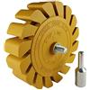 STARCHEM Gomma lamellare Ø 100 mm incl. adattatore - Facile rimozione di adesivi e pellicole su quasi tutte le superfici come auto, moto, barca, mobili o legno