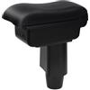 YJYWZH Ergonomico Bracciolo per Fiat 500 Scatola 2012-2015 con USB e USB-C | 2 Porte USB e 1 USB-C, Doppio vano portaoggetti, Bracciolo ergonomico scorrevole, Pelle PU, Base specifica per veicolo