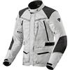 REV'IT! Revit Voltiac 3 H2O Giacca tessile moto, grigio/nero, M
