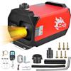 Ykgutilu Riscaldatore da Archeggio Diesel,Riscaldatore d'Aria Diesel da 5KW 12V,9L, Riscaldatore Portatile all-in-One con Pannello di Controllo remoto LCD, Adatto per Auto, Camion, Barche