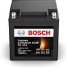 Bosch FA134 - Batteria AGM per motocicli - 12V 385A 30Ah - Adatta per moto, motociclette, enduro, scooter, quad, moto d'acqua - Compatibile M4F60, BIX30L, BB30L-B