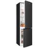 Exquisit Frigorifero congelatore KGC265-70-NF-040C inoxlook-az | Volume 253 L | Frigorifero congelatore senza gelo | Arresto della porta sostituibile | Frigorifero freestanding freestanding